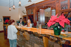 Picture of tasting room at Methven Family Vineyards